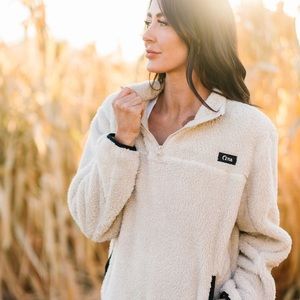 Zyia Cream Teddy Pocket Jacket BNWT